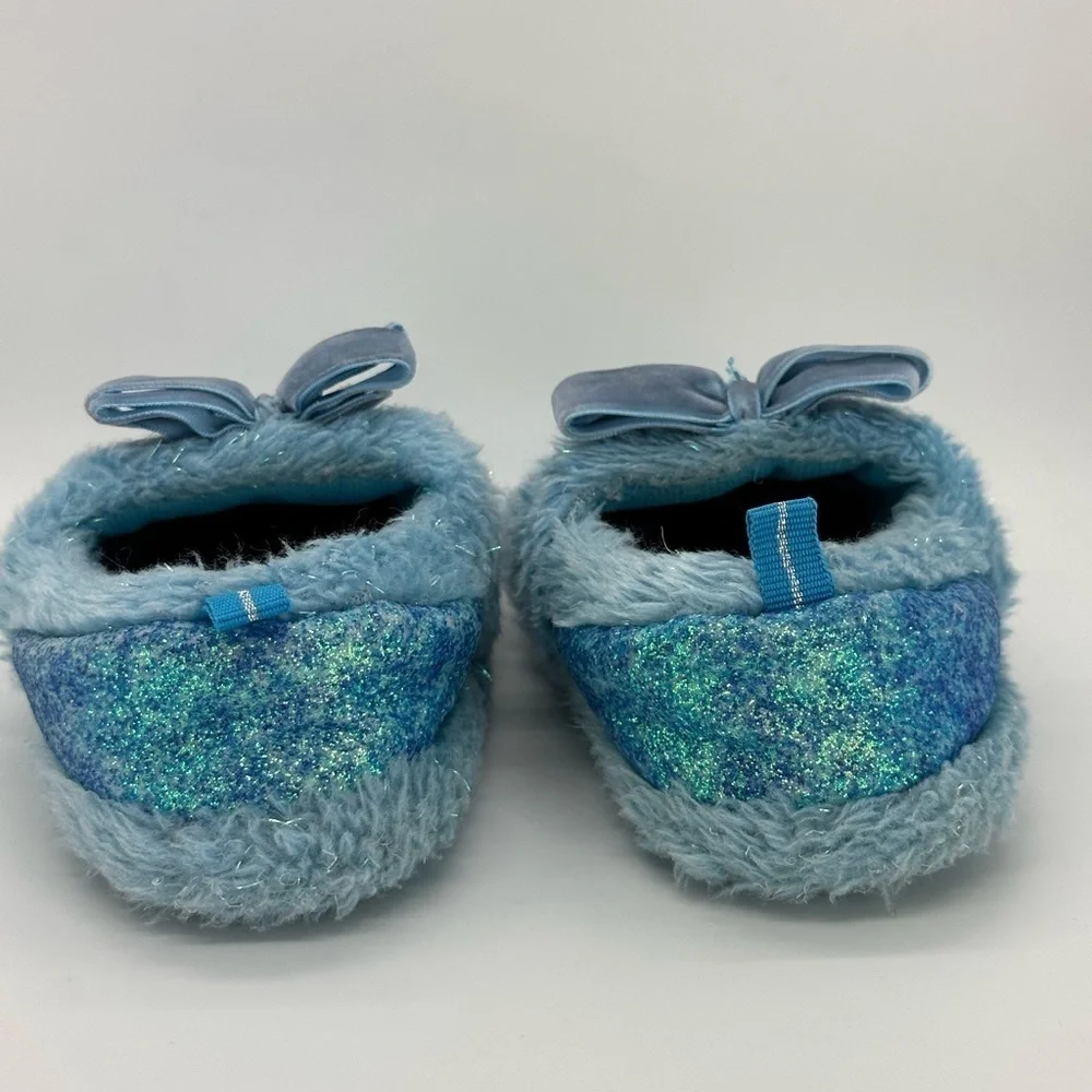 Toddler Disney Frozen 2 Elsa Anna Girls Plush A-Line Slippers